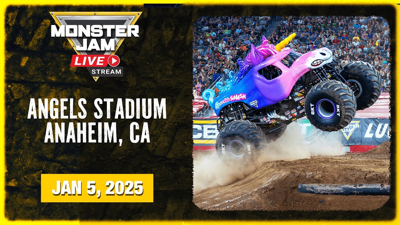 Monster Jam: Anaheim, CA - 2 (Full Event) | Jan 5, 2025 | Stadium West
