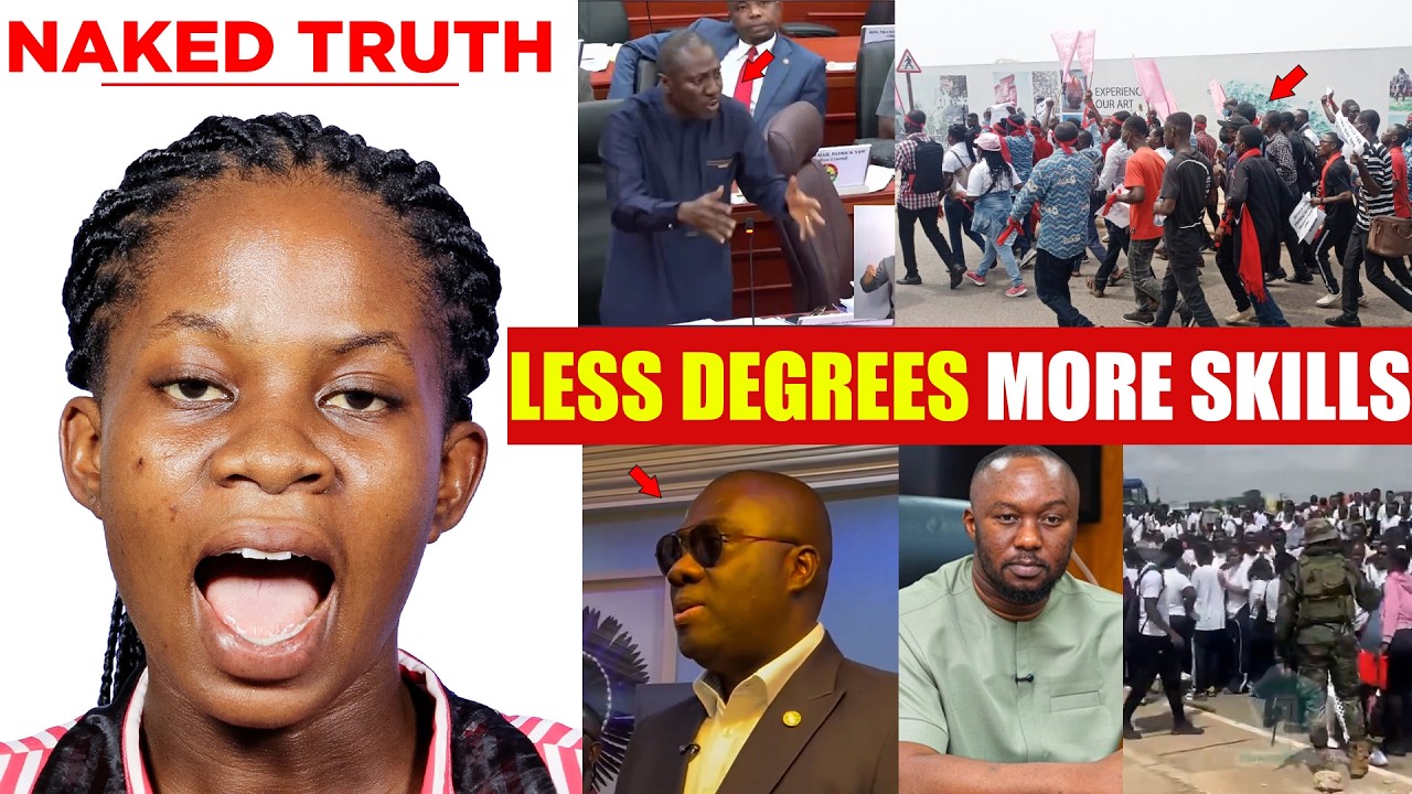 👏Too Many Degrees, No Jobs!” 😳 Afenyo-Markin Speaks on Youth Unemployment