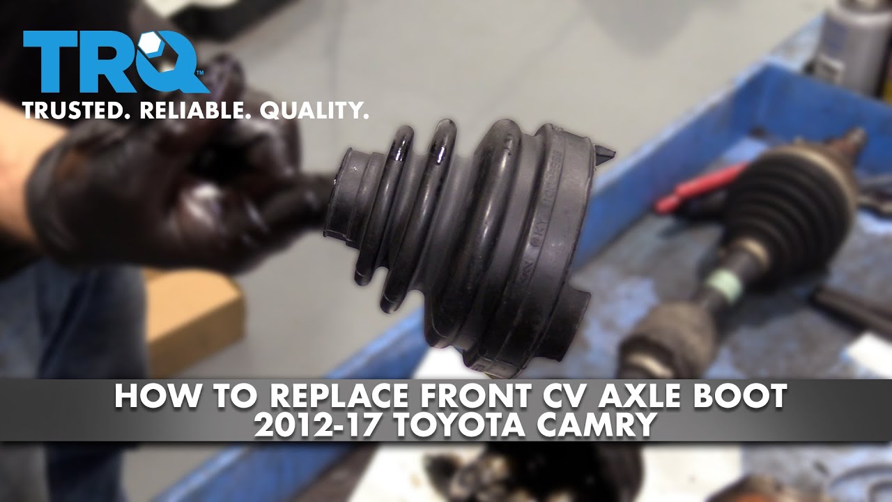 Как заменить пыльник приводного вала на Toyota Camry 2012–17