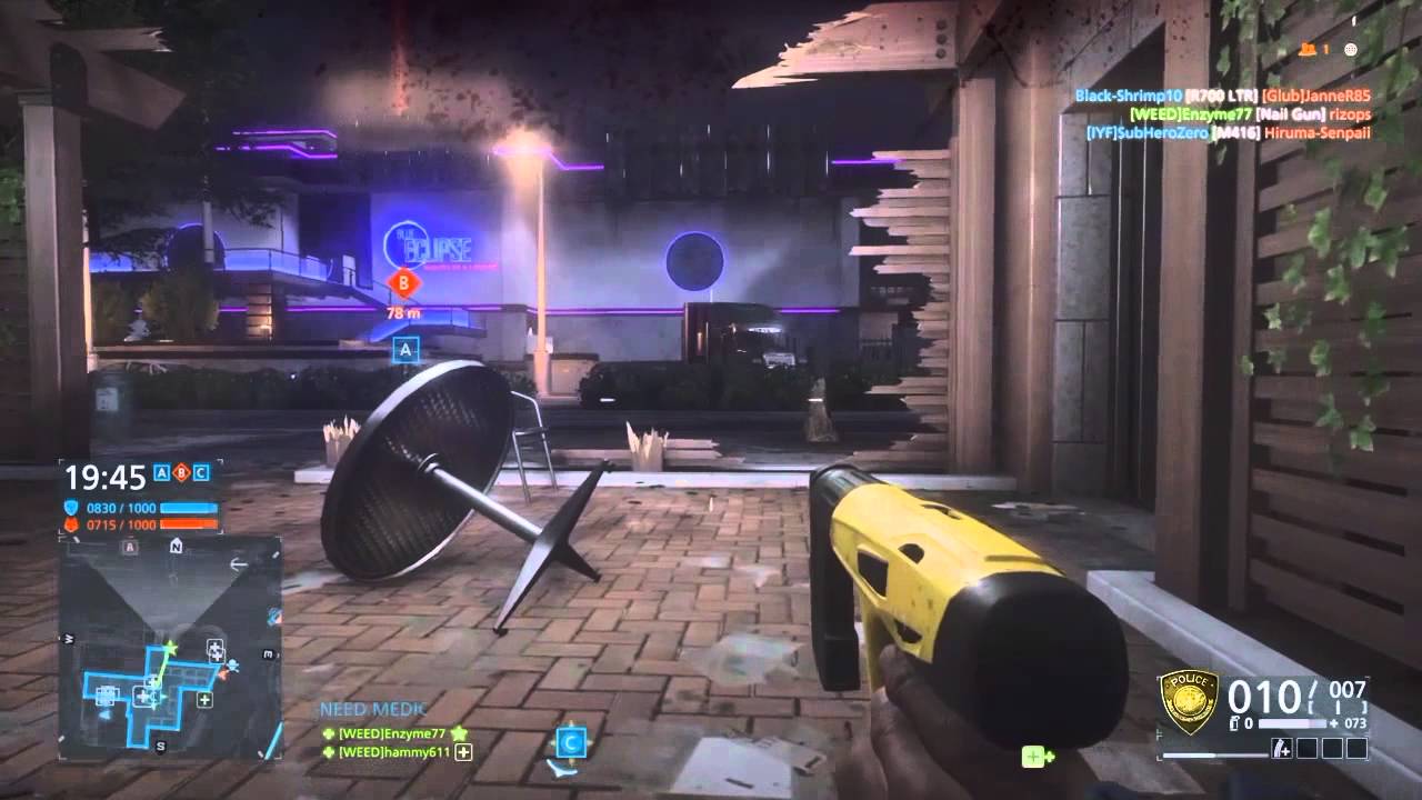 Battlefield Hardline - Nailed it! Nail Gun