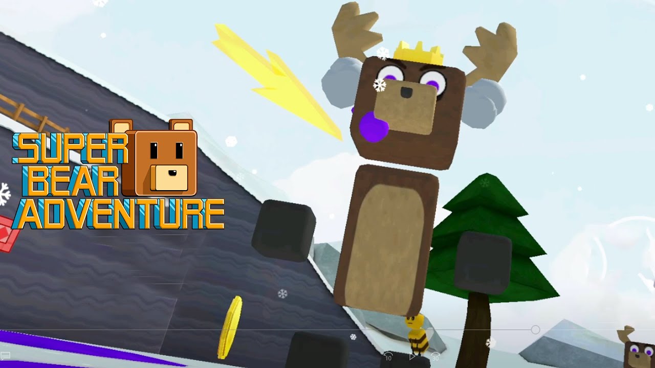 PETUALANGAN DI LEMBAH SALJU KETEMU BOS BARU || Super Bear Adventure
