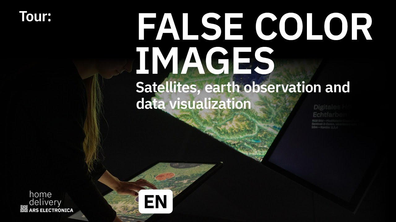 False color images: Satellites, earth observation and data visualization