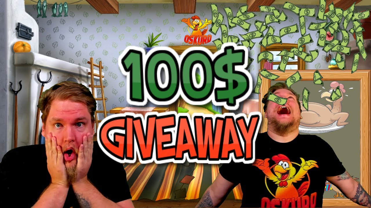 100$ Giveaway raffle. Free Money for some lucky person after April