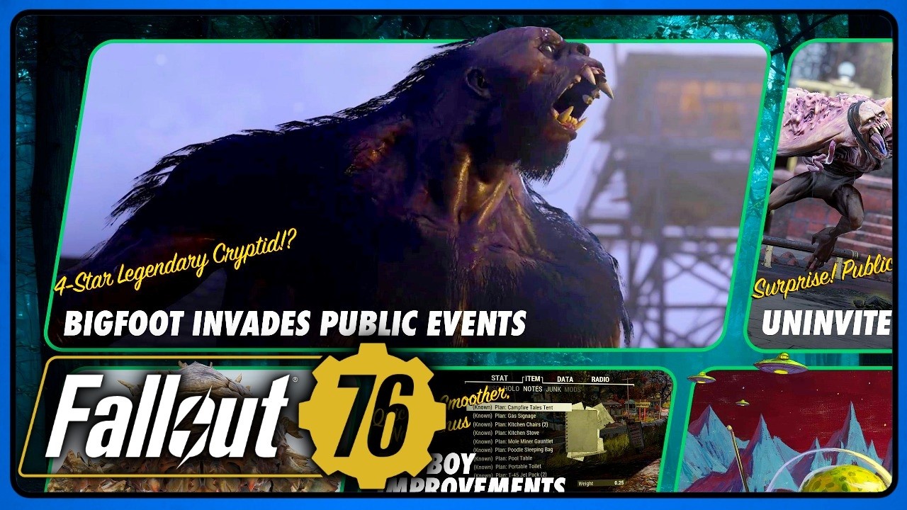 🔴 What Other Secret Changes Bacwoods Update Brings to Fallout 76?