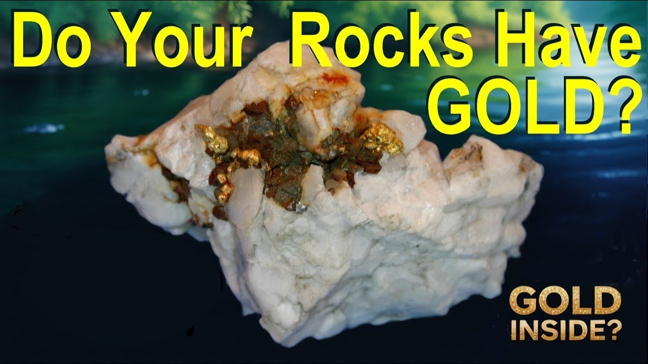How To Tell If Your Rock Has Real Gold Inside!