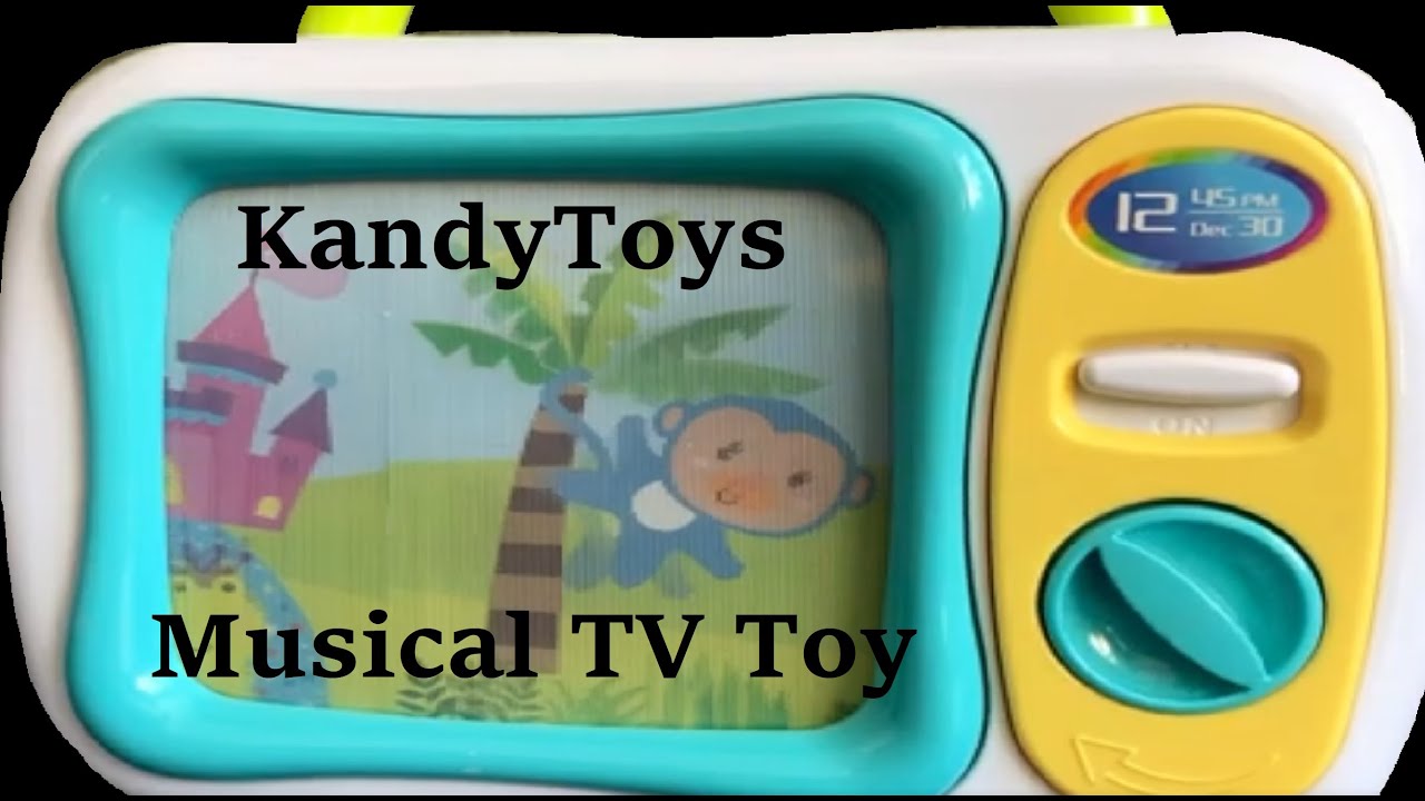 Kandytoys Musical Television Brahms Lullaby TV Wind Up Music Toy