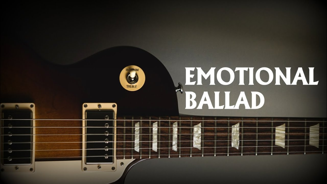 E Minor Calm Ballad Guitar Backing Track 89 Bpm