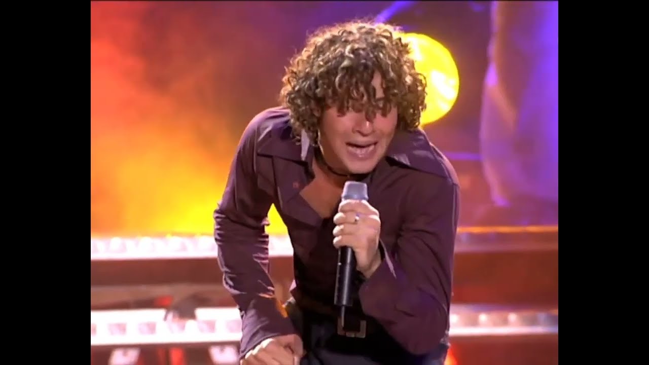 No Culpes A La Noche - David Bisbal - Corazón Latino Tour (Palacio Vistalegre - 26 Sep 2002)