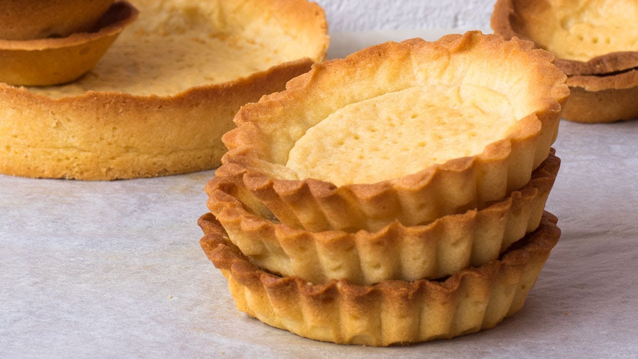 Masa quebrada dulce para tartas y tartaletas