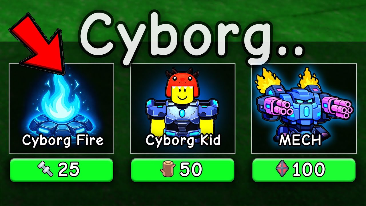 99 Nights But Crafting Table is CYBORG!