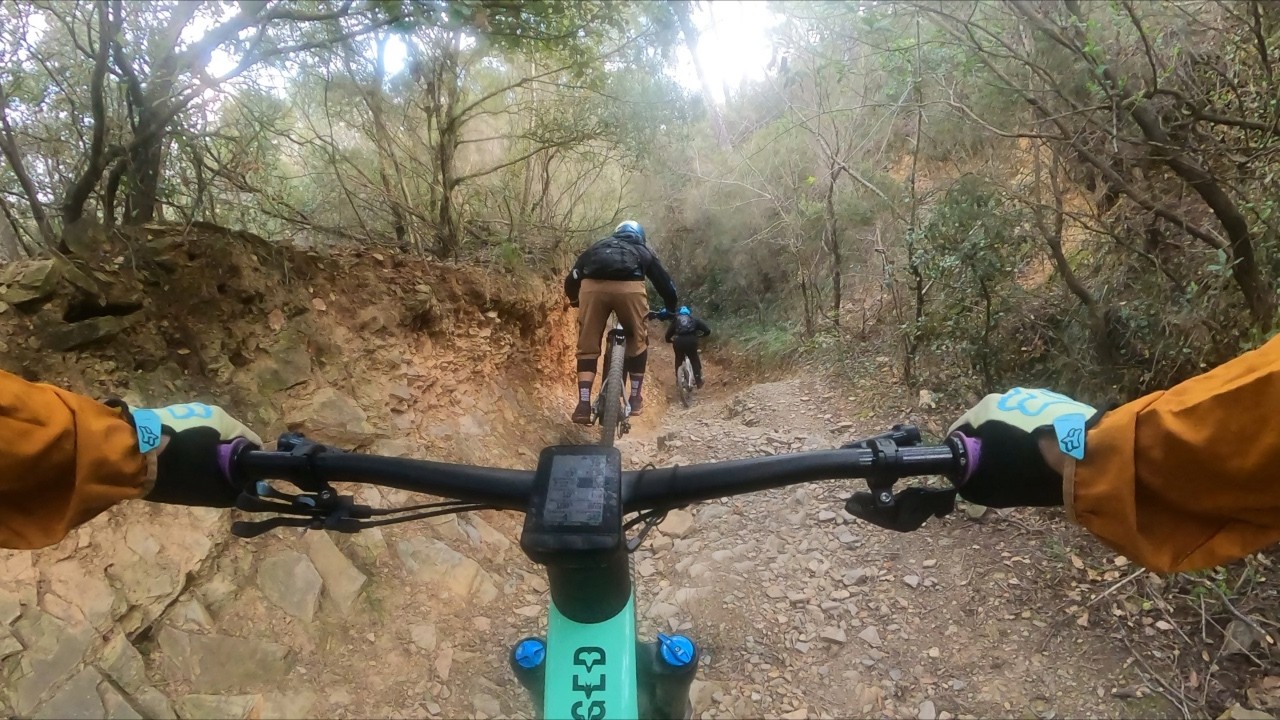 Variadito de trails por la zona de Begues