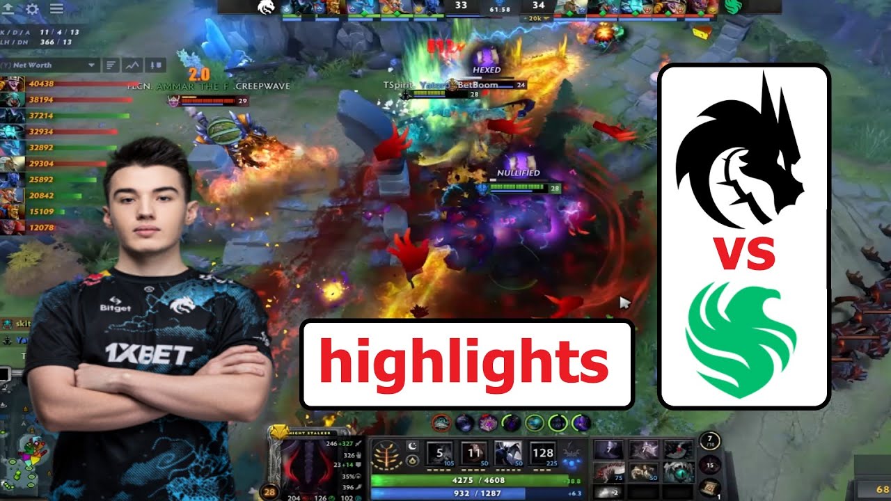 [DOTA 2] TSpirit.Collapse NIGHT STALKER [TEAM SPIRIT vs TEAM FALCONS] [BLAST SLAM 4] highlights