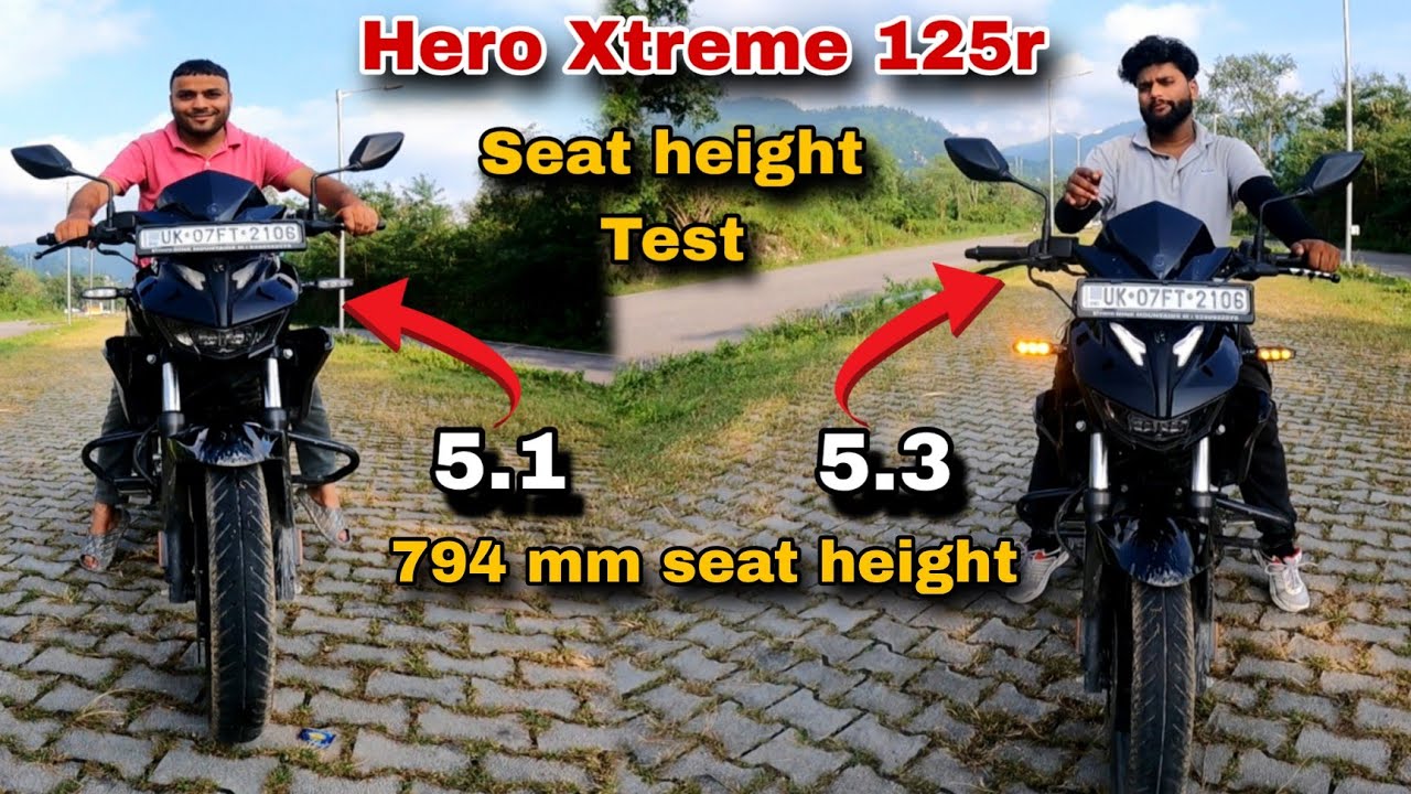Минимальная высота для Hero Xtreme 125r B6😱!! Тест высоты для Hero Xtreme 125r😉!! Hero Xtreme 125r