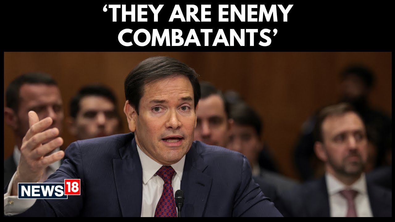'We Didn't Torture Anybody' : Marco Rubio Defends Use of Wartime Powers Against Cartels and Gangs