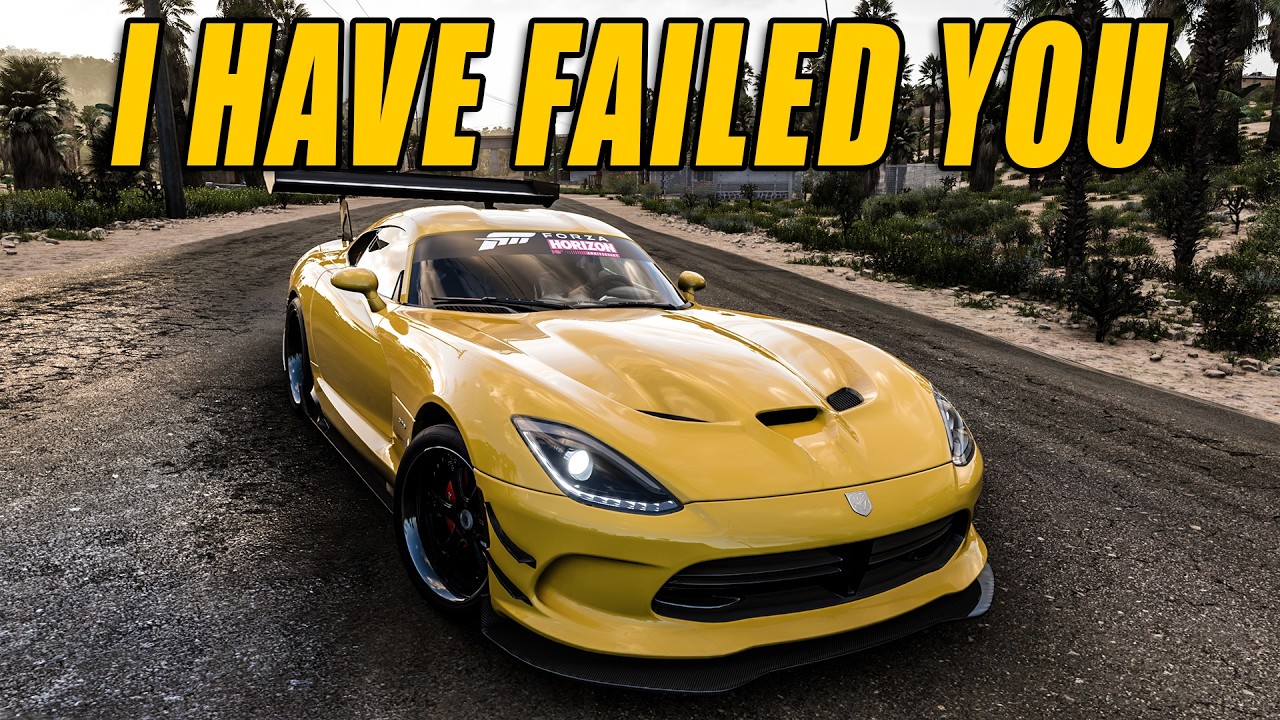 I have failed you