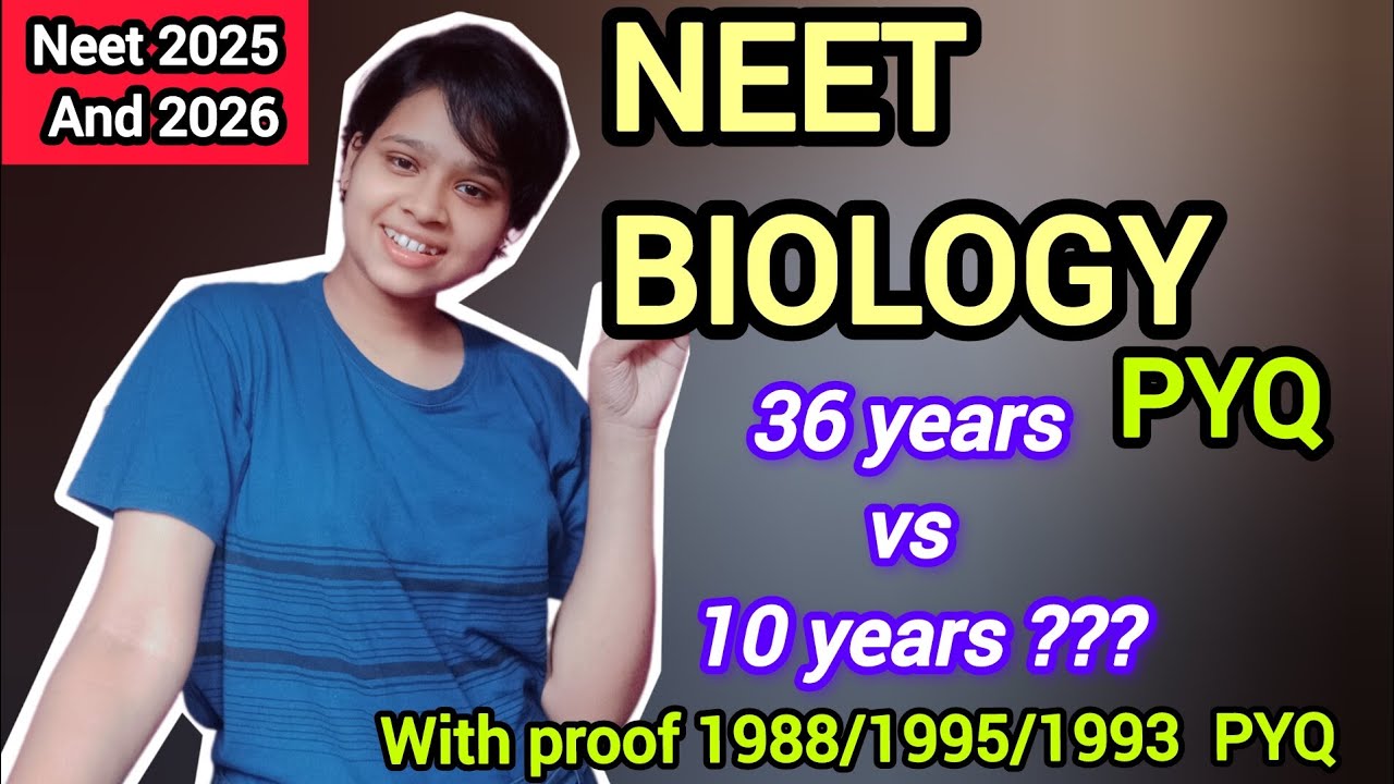 neet biology 15 years pyq |neet biology 36 years pyq #neet #neet2025 #neetbiology