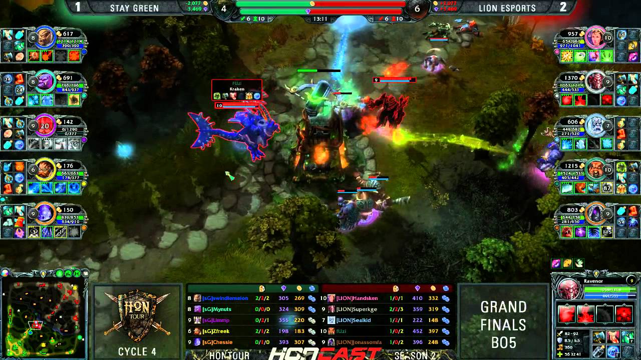 HoN Tour S2 Cycle 4 Grand Finals - LION vs sG game 3