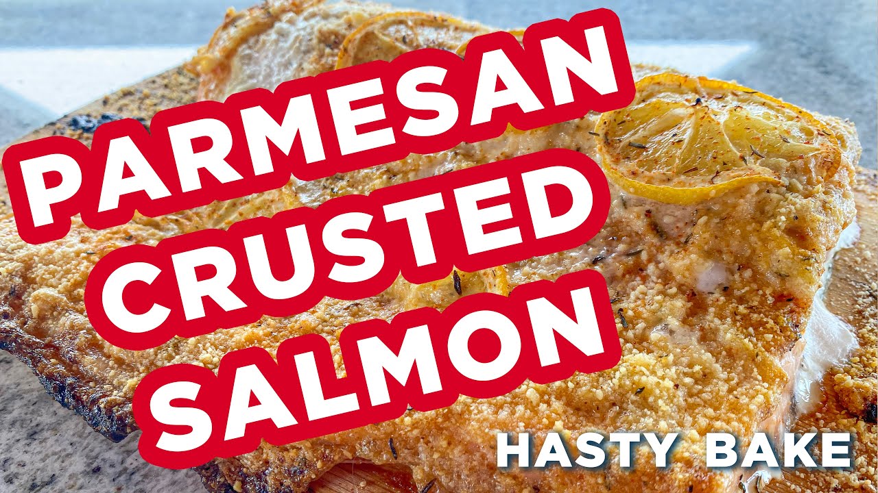 Parmesan Crusted Salmon | Hasty Bake Charcoal Grills