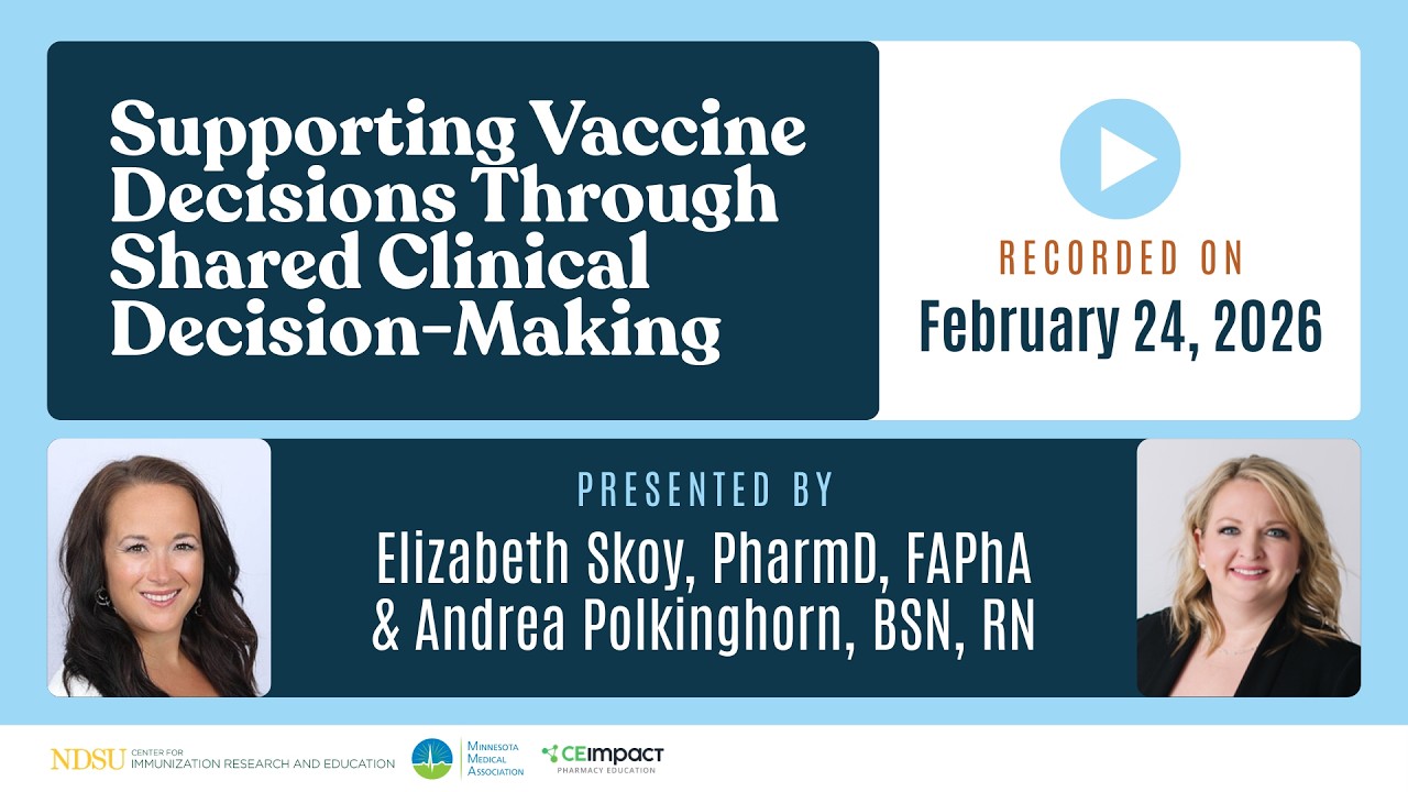 Supporting Vaccine Decisions Through Shared Clinical Decision Making