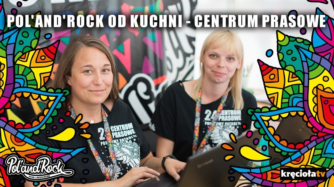 Pol'and'Rock od kuchni - centrum prasowe