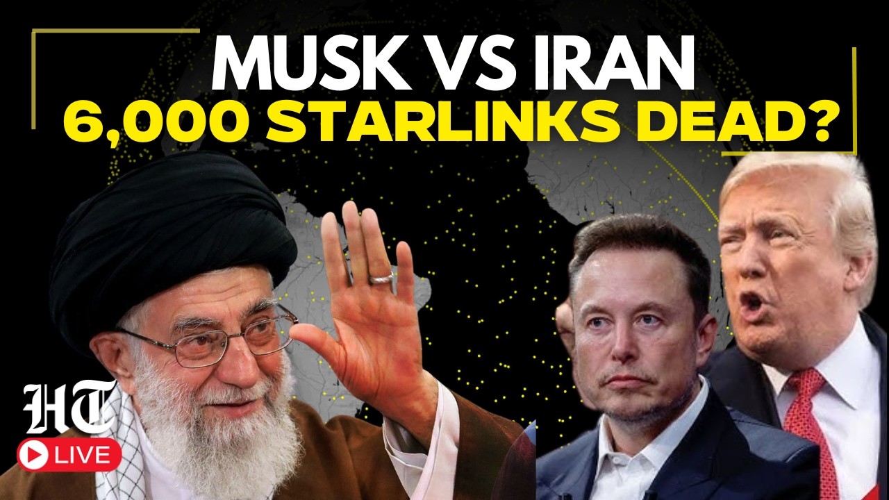 LIVE | Trump’s 6,000 Starlink Satellites at Risk? Iran Fast-Tracks Military Tech | Elon Musk
