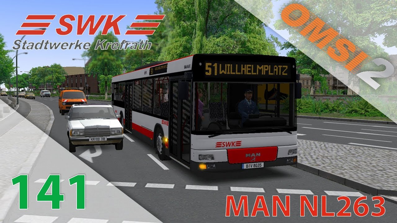 [OMSI 2] Episode n°141 : MAN NL263 : Coup de coeur pour Krefrath !