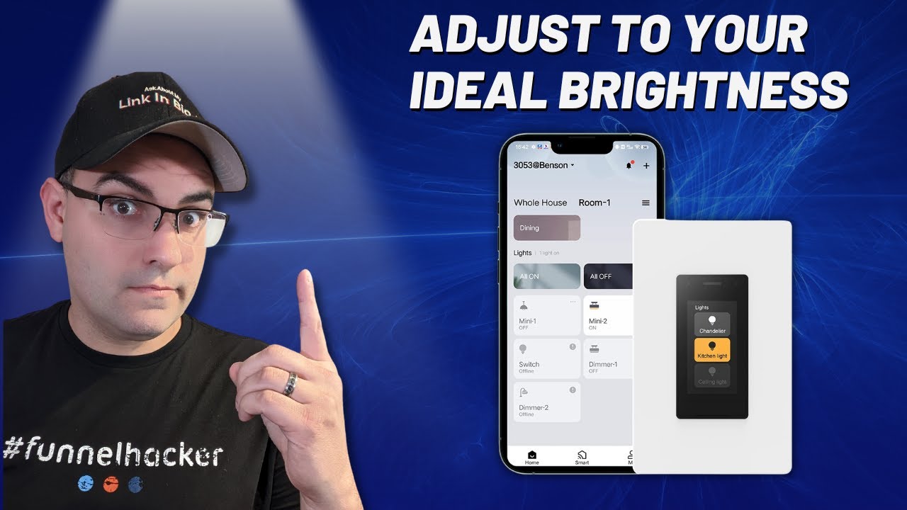 ORVIBO Smart Touchscreen Dimmer Switch - Review and Setup