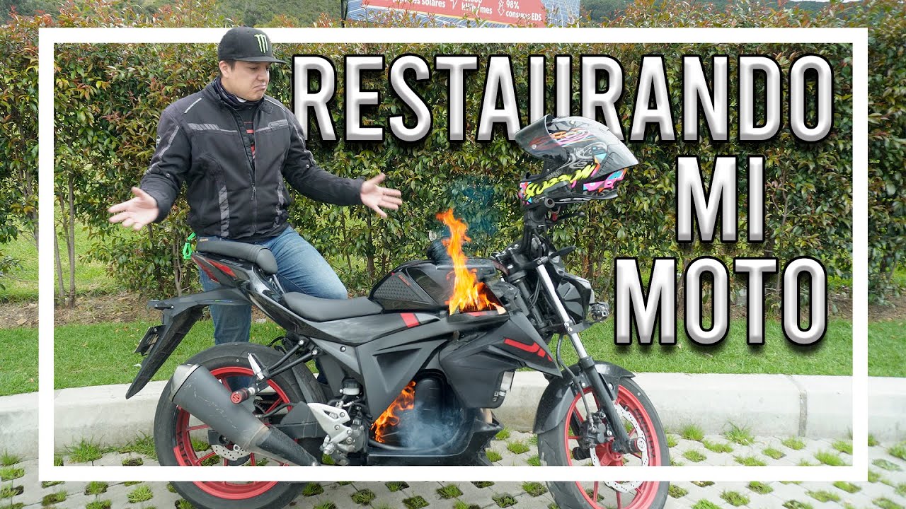 Así está Mi moto después de 5 años…  🤯 | Cam Daza