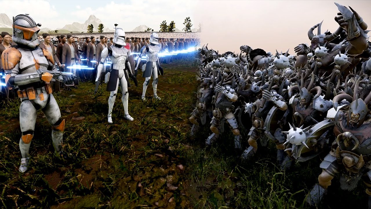 Jedi Knights & Clone Troopers vs Beast Army | Ultimate Epic Battle Simulator 2 | UEBS 2