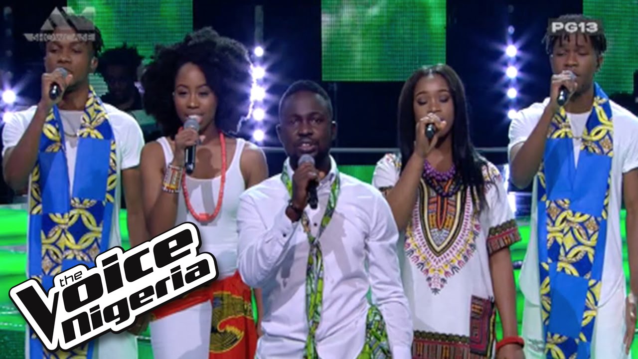 The Top 16 sing &ldquo;Great Nation&rdquo; / Live Show / The Voice Nigeria 2016