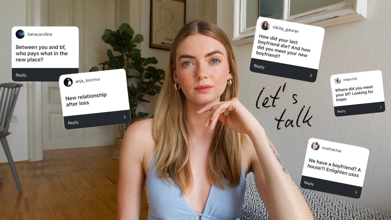 a very honest update: the new house, new relationship, grief & starting over at 27