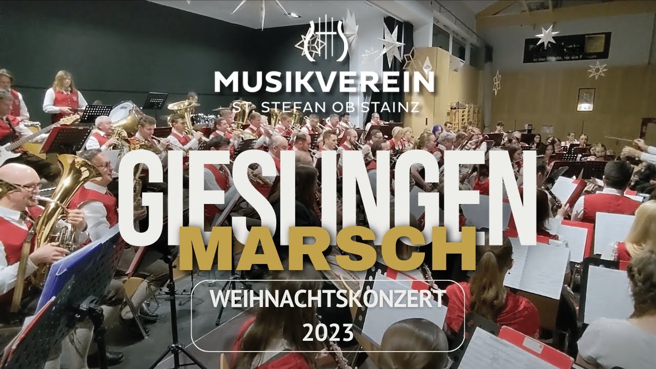 Gieslingen Marsch - Zugabe Weihnachtskonzert 2023
