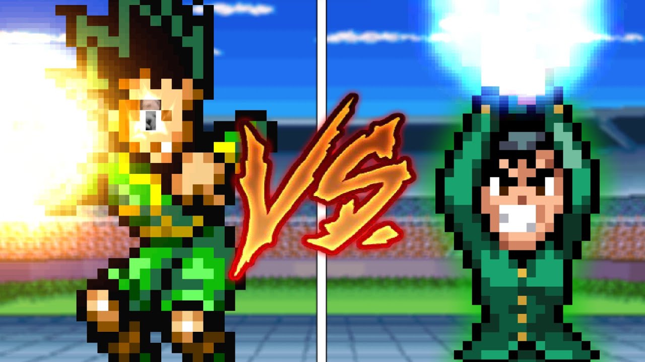 Gon Freecss vs Yusuke Urameshi [Sprite Animation]