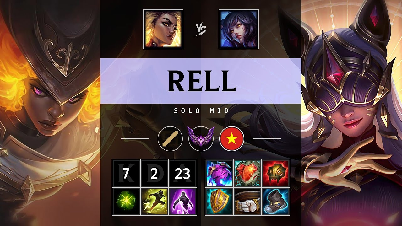 Rell Mid vs Ahri - VN Master Patch 25.13