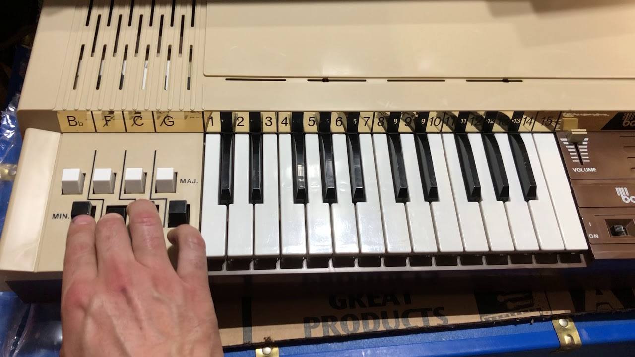 Trying Bontempi B4 Vintage Organ
