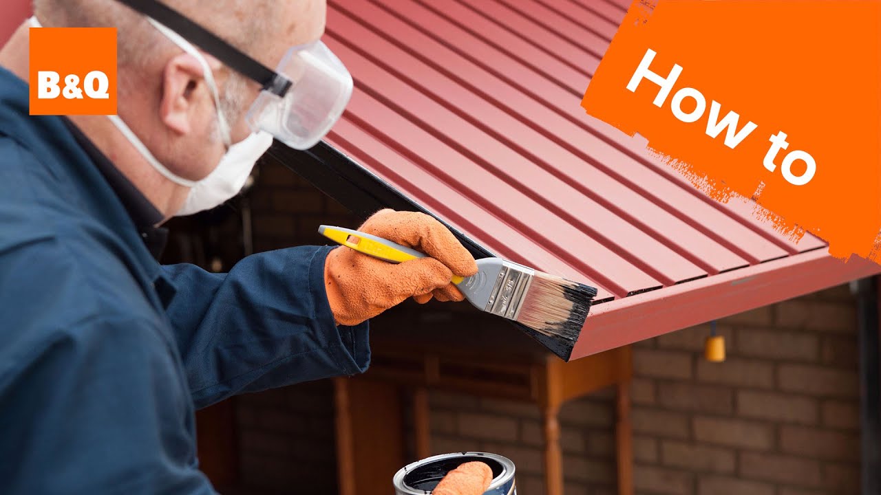 How to paint a garage door