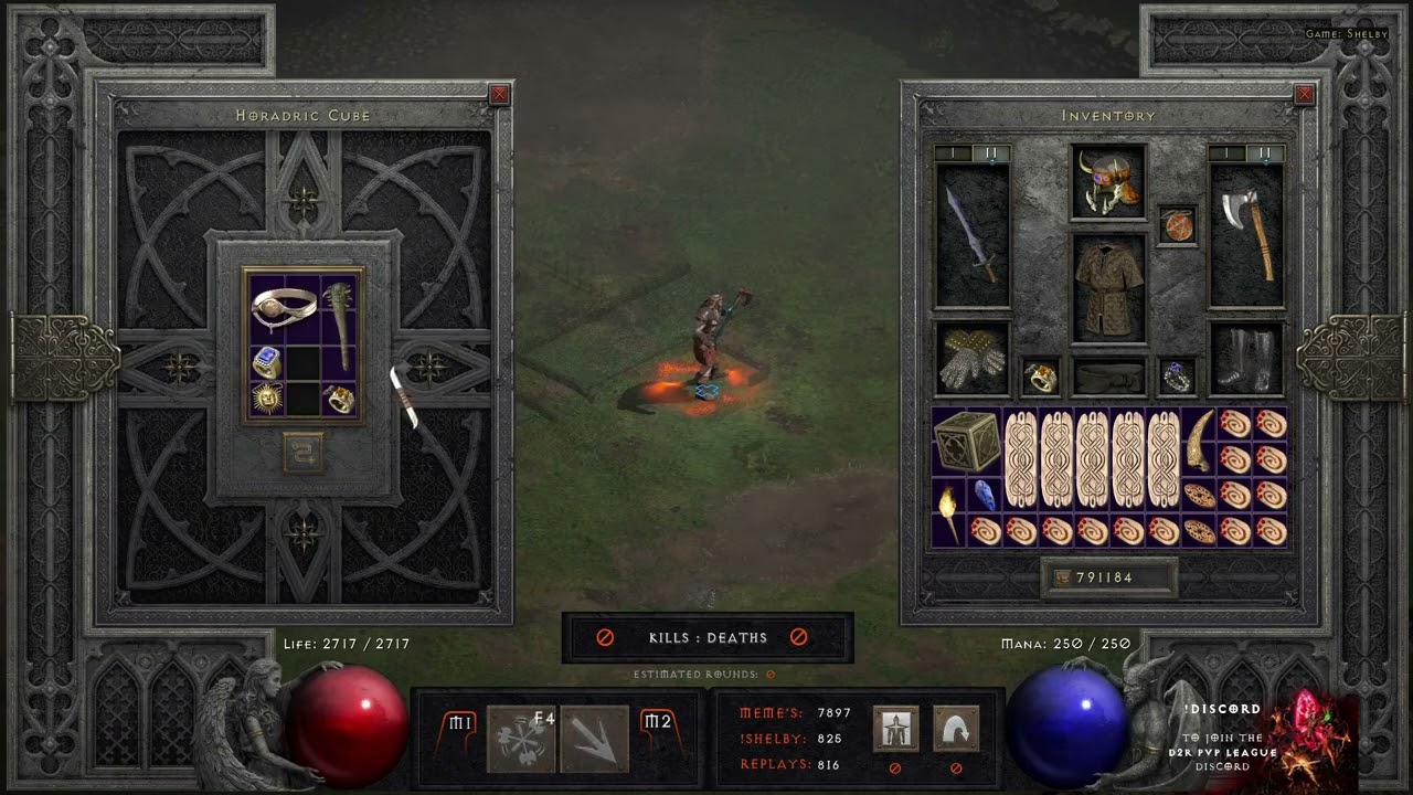 D2R PvP - Never ask for a CTA again : RvC Barb