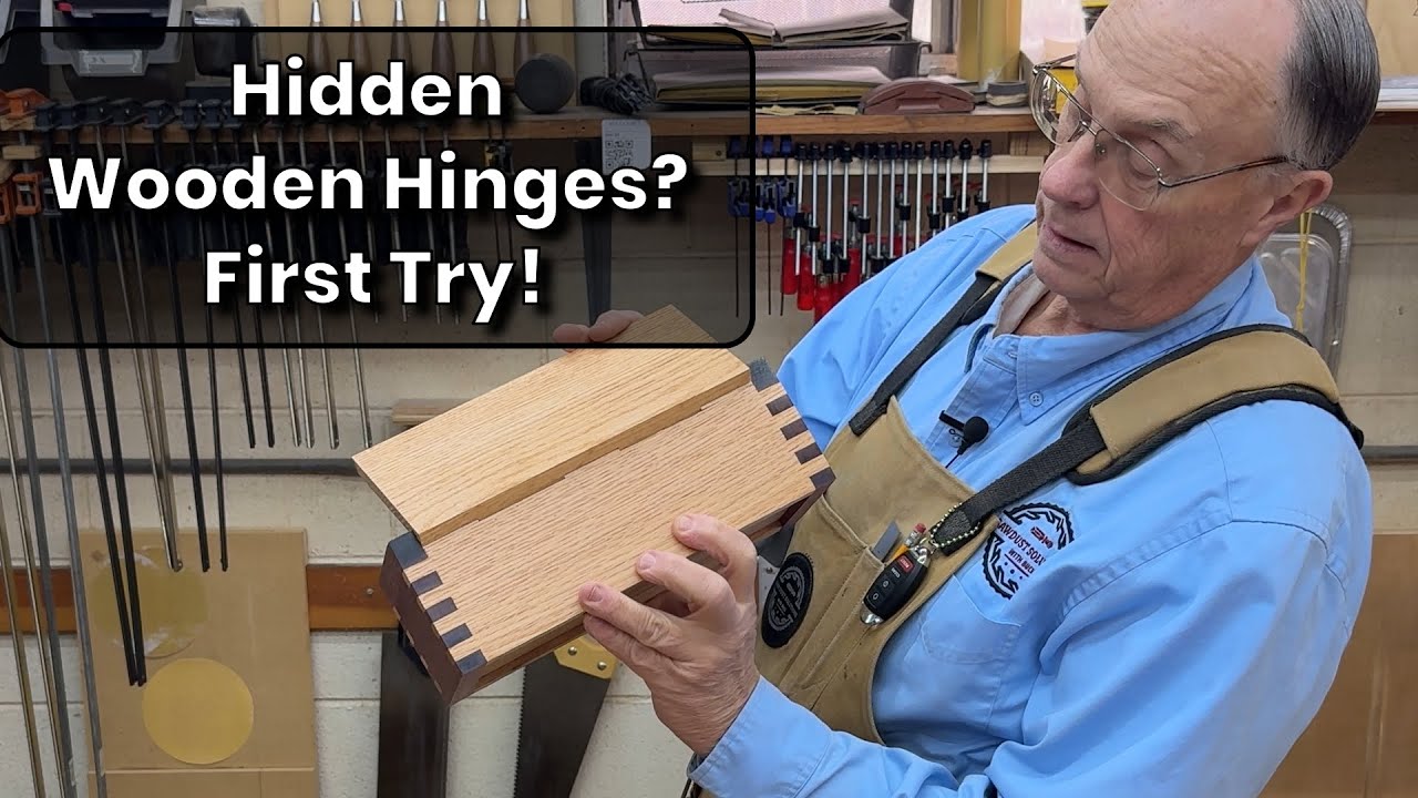 How to Make Hidden Wooden Hinges for a Memory Box