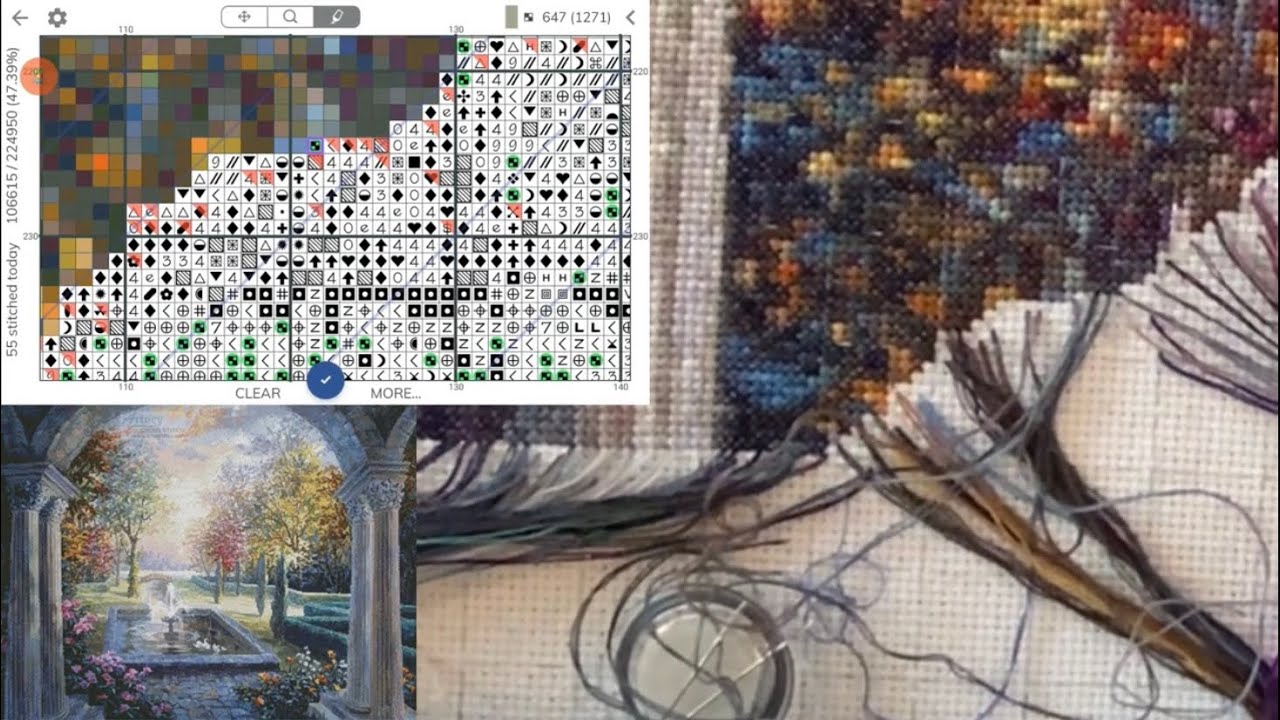 Cross Stitch: Stitch With Me #17