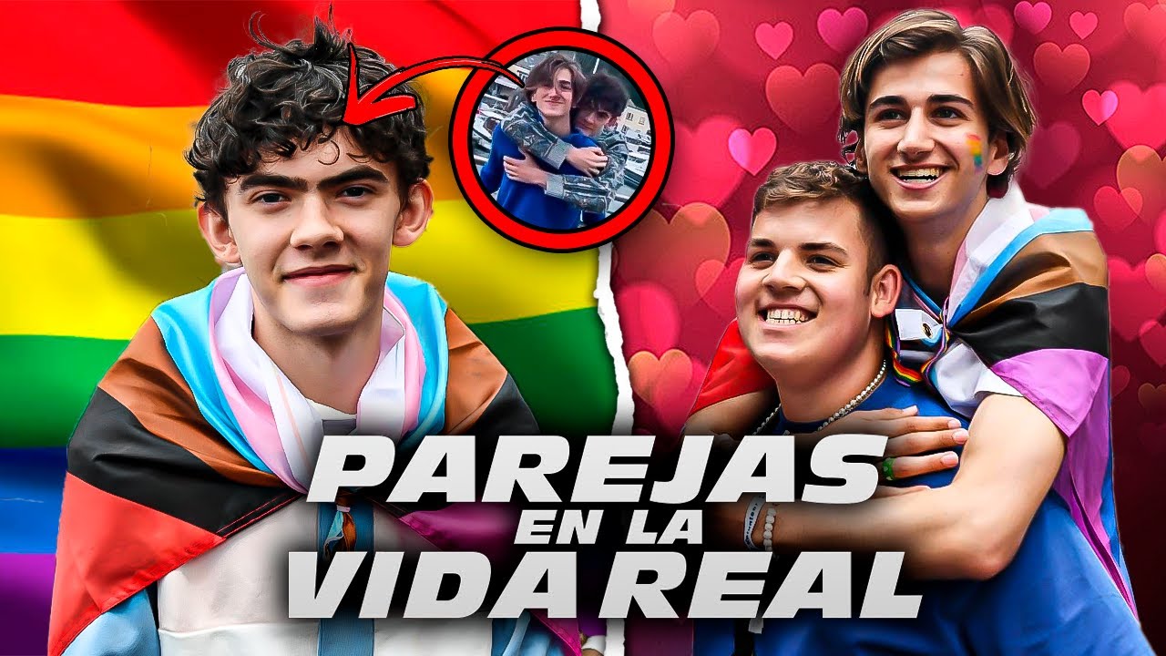 🌈 PAREJAS de HEARTSTOPPER en LA VIDA REAL 💖 NETFLIX