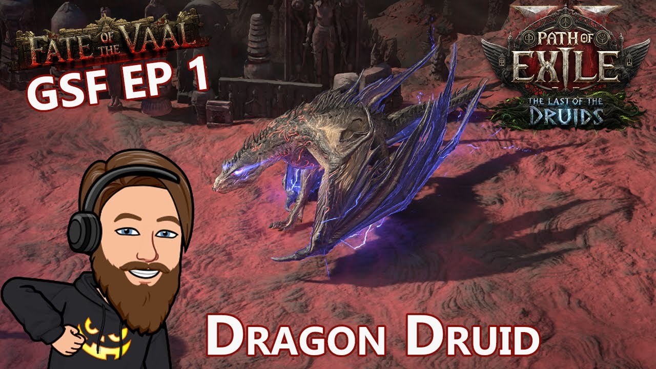 Shapeshifting Into A Wyvern!!! - Act 1-3 Dragon Druid Into Oracle - PoE 2 Fate of the Vaal GSF EP 1