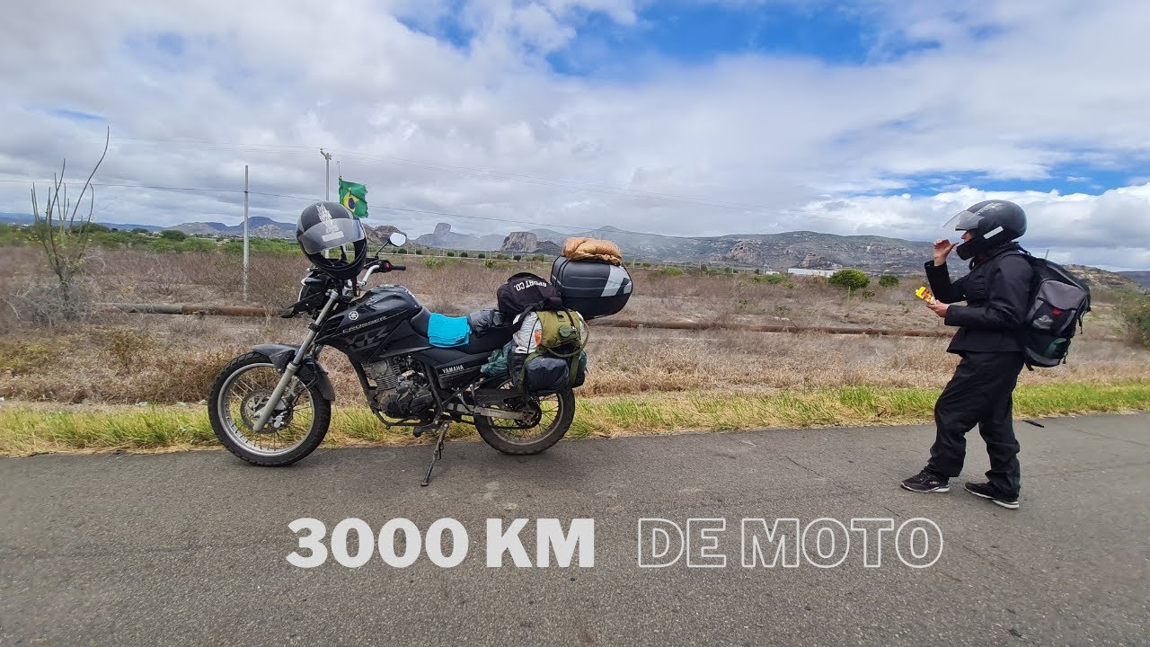 Viagem de Crosser 150 - 3080 km - Curitiba PR até Icó CE - EP01