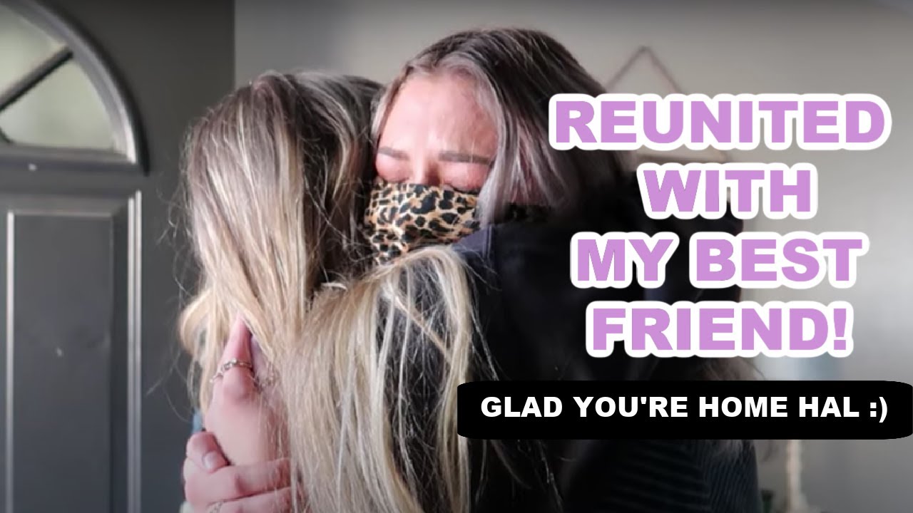 REUNITED WITH MY BEST FRIEND!!! | welcome home halie :)