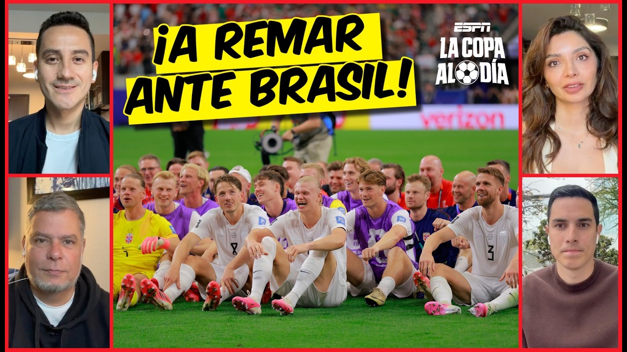 BRASIL vs NORUEGA, un duelo ESPECTACULAR entre HAALAND y VIN&Iacute;CUS Jr. | La Copa al D&iacute;a