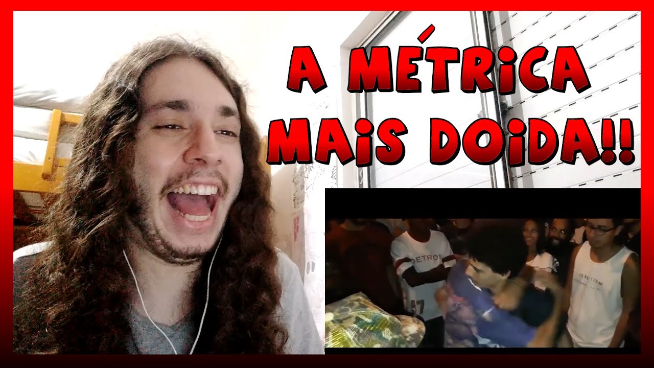 O MC DA MÉTRICA MAIS DOIDA (MURICA) | REACT BAUEB