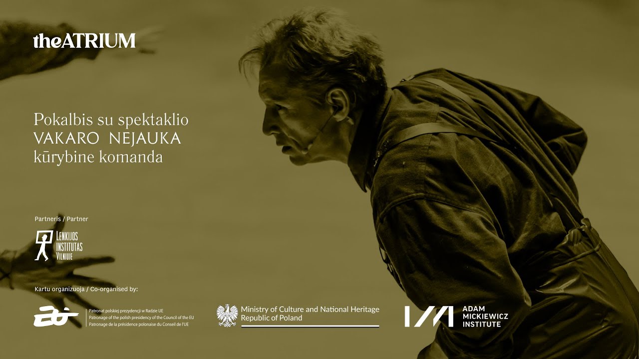 &bdquo;TheATRIUM&ldquo; pokalbiai. Pažintis su &bdquo;Vakaro nejauka&ldquo; aktoriais | Wrocławski Teatr Pantomimy | Lenkija