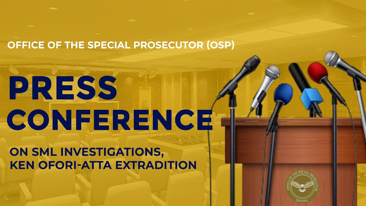 LIVE: OSP speaks on SML investigations, Ken Ofori-Atta&nbsp;extradition