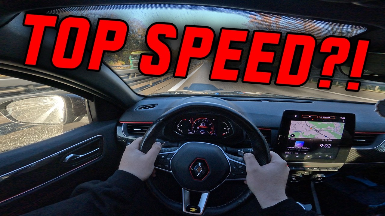 AUF DER SUCHE NACH SPEED! 😂 Renault Arkana 140EDC R.S Line - Deutsche Autobahn! #renault #arkana