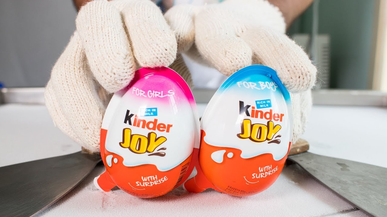 Kinder Joy ICE CREAM ROLLS