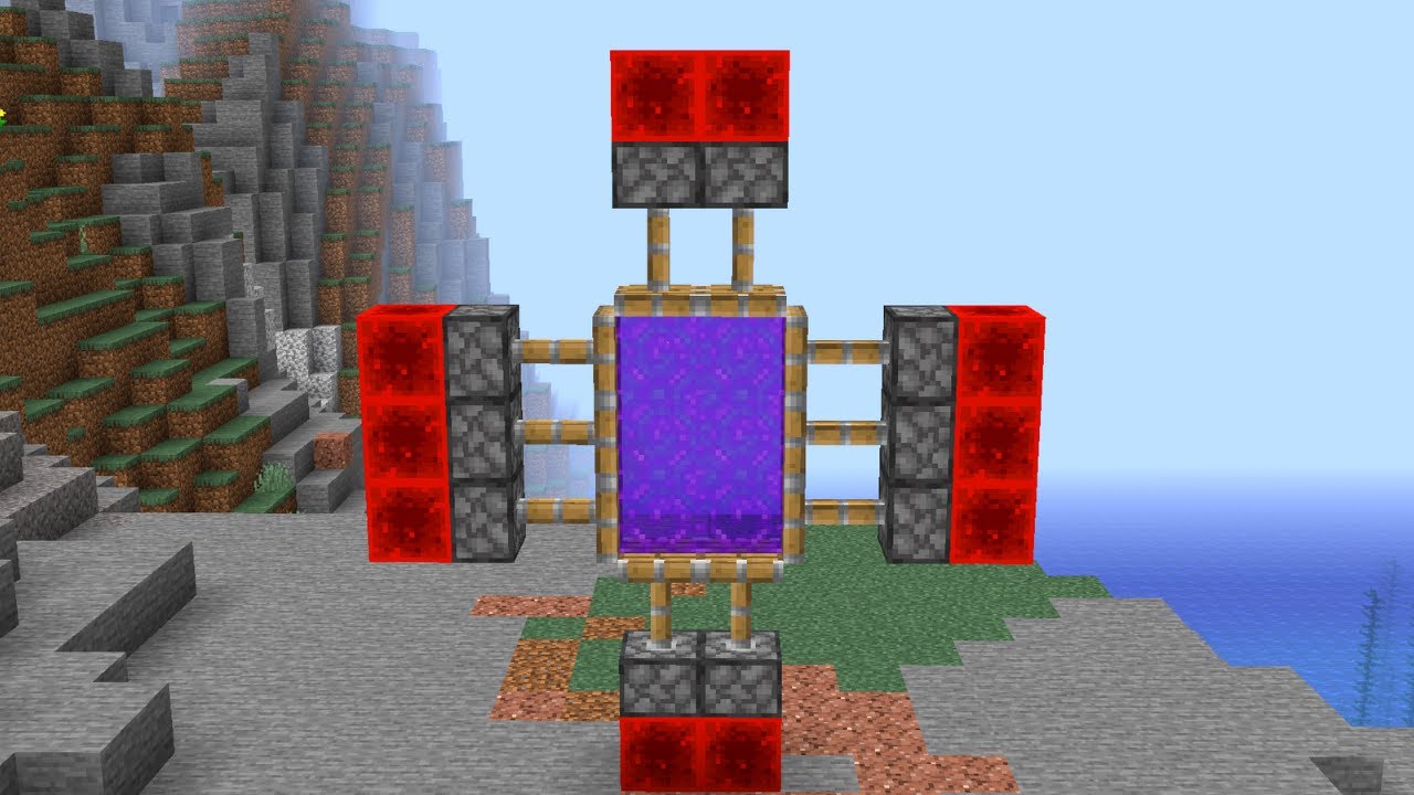 Illegal nether portal BUG #shorts